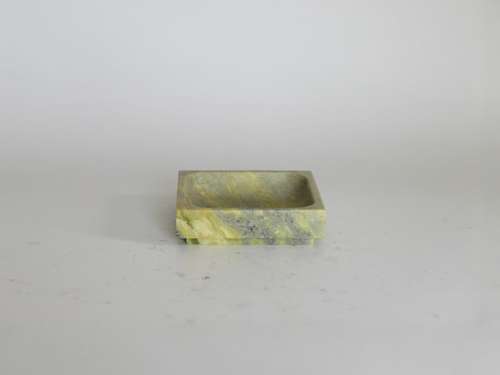 MICHAËL VERHEYDEN SQUARE TRAY SMALL / IRISH GREEN L6” x W6" x H1.5”