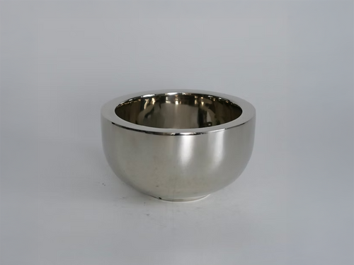 MICHAËL VERHEYDEN SKAL BOWL / WHITE BRONZE H4" x Ø7"
