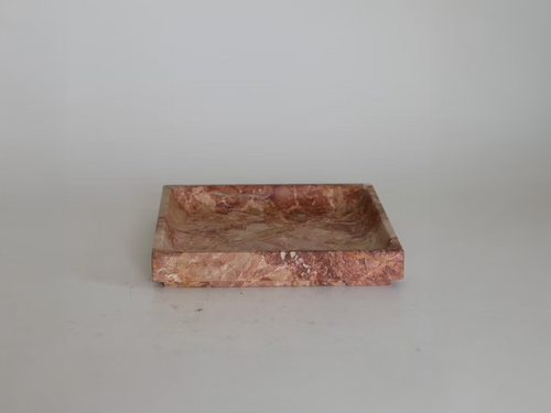 MICHAËL VERHEYDEN SQUARE TRAY LARGE / BRECCIA PERNICE L10” x W10" x H1.5”