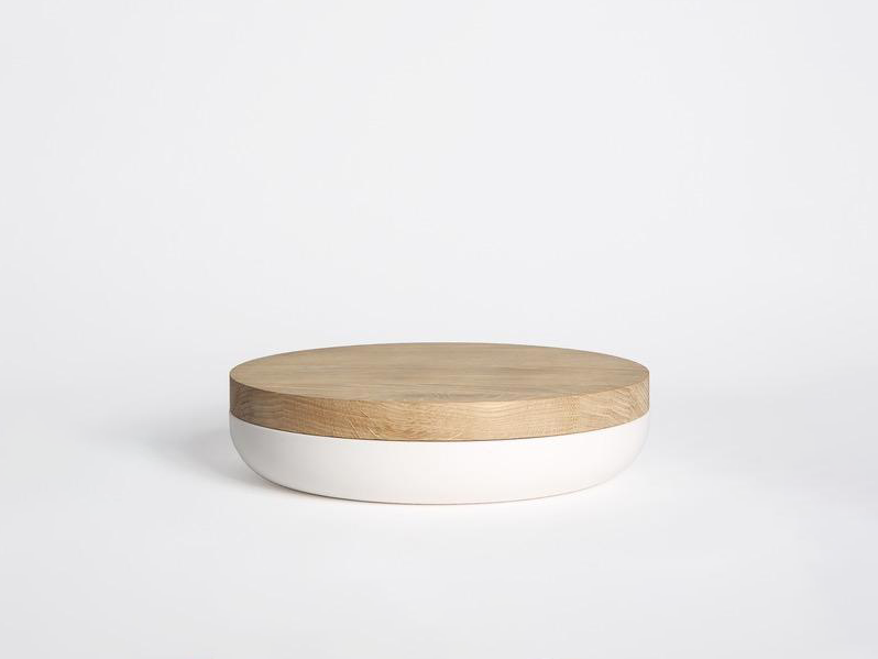WHEN OBJECTS WORK VINCENT VAN DUYSEN WHITE BOWL + OAK LID 12
