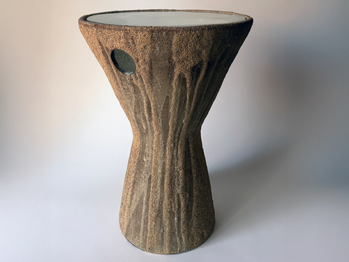 HEATHER ROSENMAN THE RELIQUARY TABLE LETO / LUNA  W13" x H20" x D13"