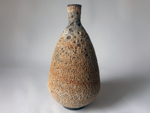 HEATHER ROSENMAN LAVA VASE / LUNA 25623 W5.5" x H9.5"