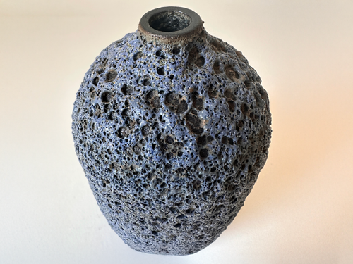 HEATHER ROSENMAN LAVA VASE / BLUMOSS W3.75" x H6"