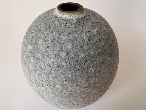 HEATHER ROSENMAN LAVA VASE / MERCURY 25485 W5" x H5.5"