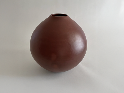 KATAYONE ADELI OXBLOOD MOON VESSEL RUMI SERIES EDITION I NO.2 Ø11' x H13"