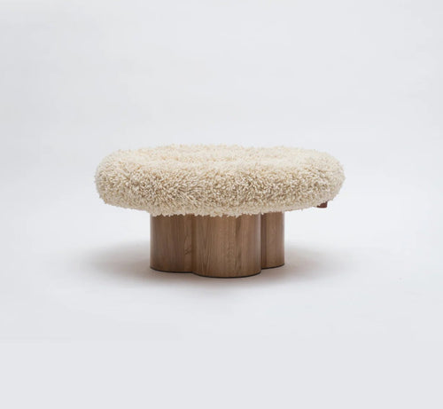 AGNES STUDIO LANA OTTOMAN Ø36" X H16"