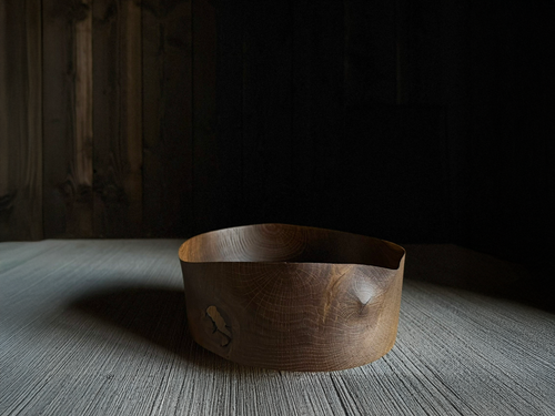 MOSS STUDIO DELICATE BOWL OBE.06 Ø9.84” x H4.33”