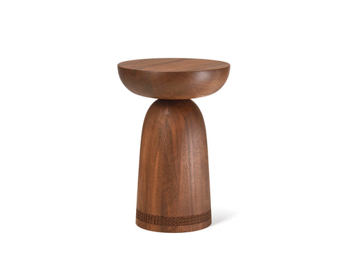 ZANAT NERA STOOL Ø12” x H17”