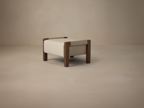 ARTICOLO SADDLE OTTOMAN W29.9" x D21.7" x H17.7 x SH16.5"