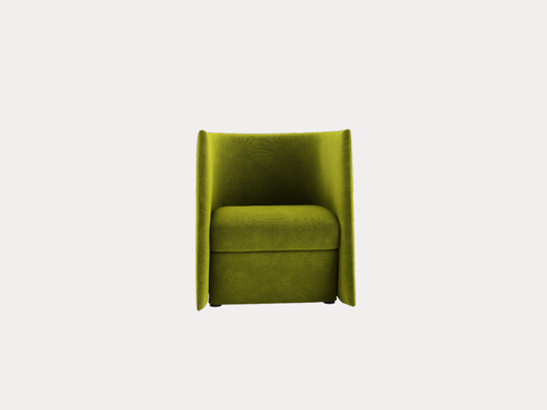 TACCHINI PISA ARMCHAIR W26.4" x D30" x H32.3" x SH17.7"