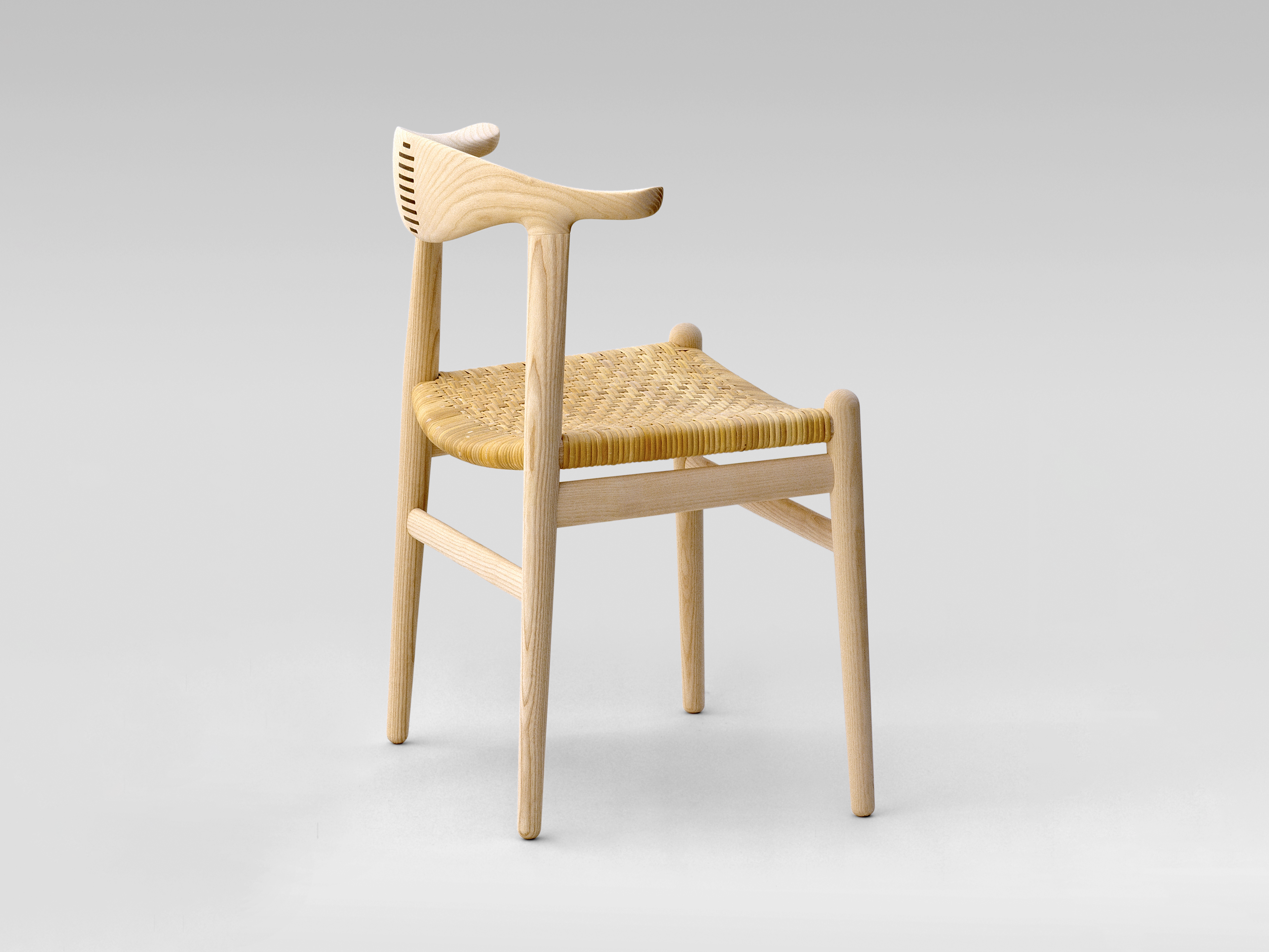 Hans J. Wegner PP505 Cow Horn Chair