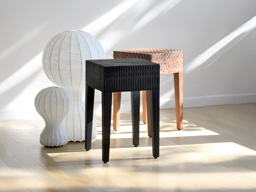 ZANAT QUIET STOOL W11” x D11” x H17.5"