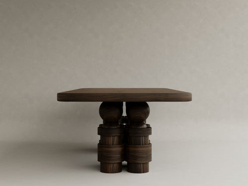 GALERIE NAINOA TORU DINING TABLE 05 W110.25" x D47.25" x H30"