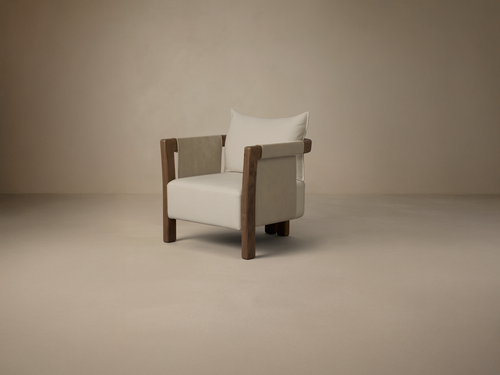 ARTICOLO SADDLE ARMCHAIR W29.9" x D32" x H27"
