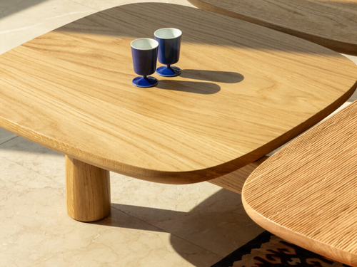 ZANAT SINYA COFFEE TABLE / 3 W41.3” x D39.4” x H10.2”
