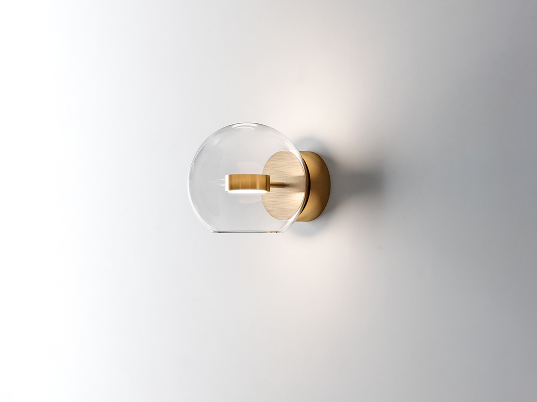 GIOPATO & COOMBES SOFFIO WALL HORIZONTAL 20 SCONCE   W7.8