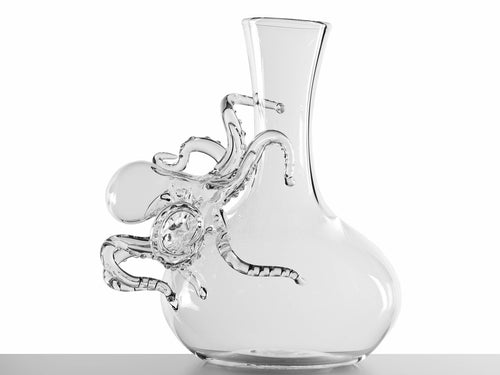 SIMONE CRESTANI POLPO TENTACLE DECANTER L9.84" X W7.87 X H9.1"