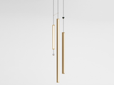 Load image into Gallery viewer, GIOPATO &amp; COOMBES MILKY WAY CHANDELIER VERTICAL ELEMENTS / LARGE Ø16.5&quot; x H78.3&quot;
