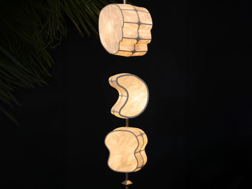 ANDREA CLAIRE STUDIO TOTEMIC PENDANT 3(0) + STANDING LAMP 2(1)