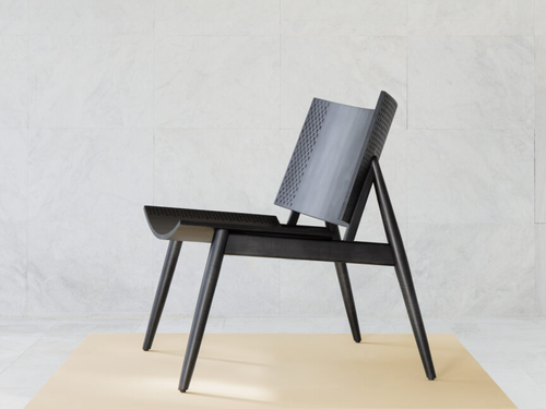 ZANAT DAMA-T LOUNGE CHAIR W28.5” x D27.5” x H30.5” x SH12”