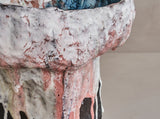 Load image into Gallery viewer, JOJO CORVÄIÁ CERAMIC OBJECT N-1170 H12.5&quot; x Ø12.9&quot; **
