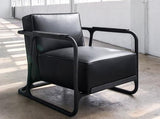 Load image into Gallery viewer, MANDY GRAHAM ALFRED CHAIR / BLACK W33.75&quot; x D38&quot; x H30.5&quot;
