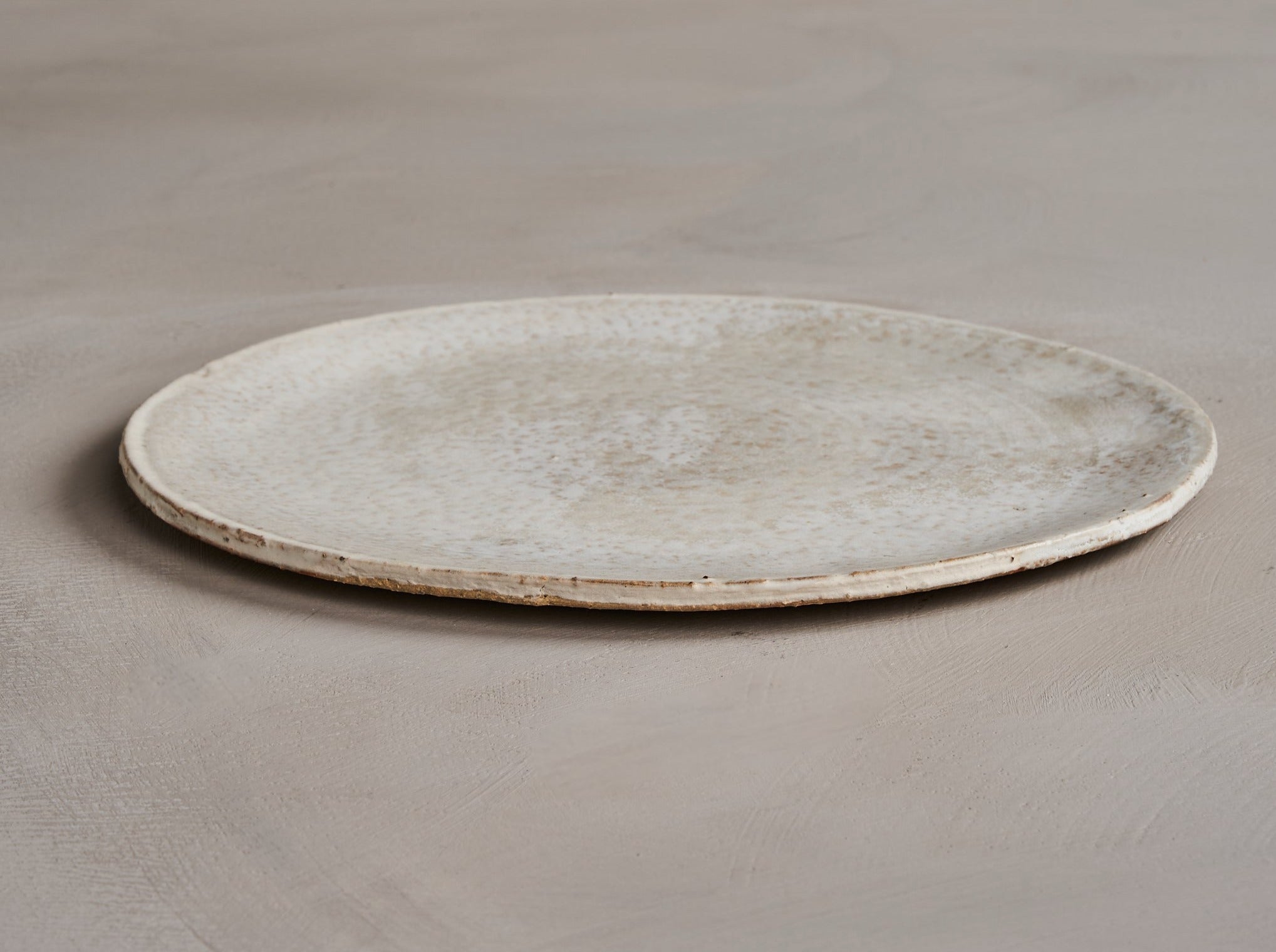 JÉRÔME HIRSON ASSIETTE PLATE / BLANC