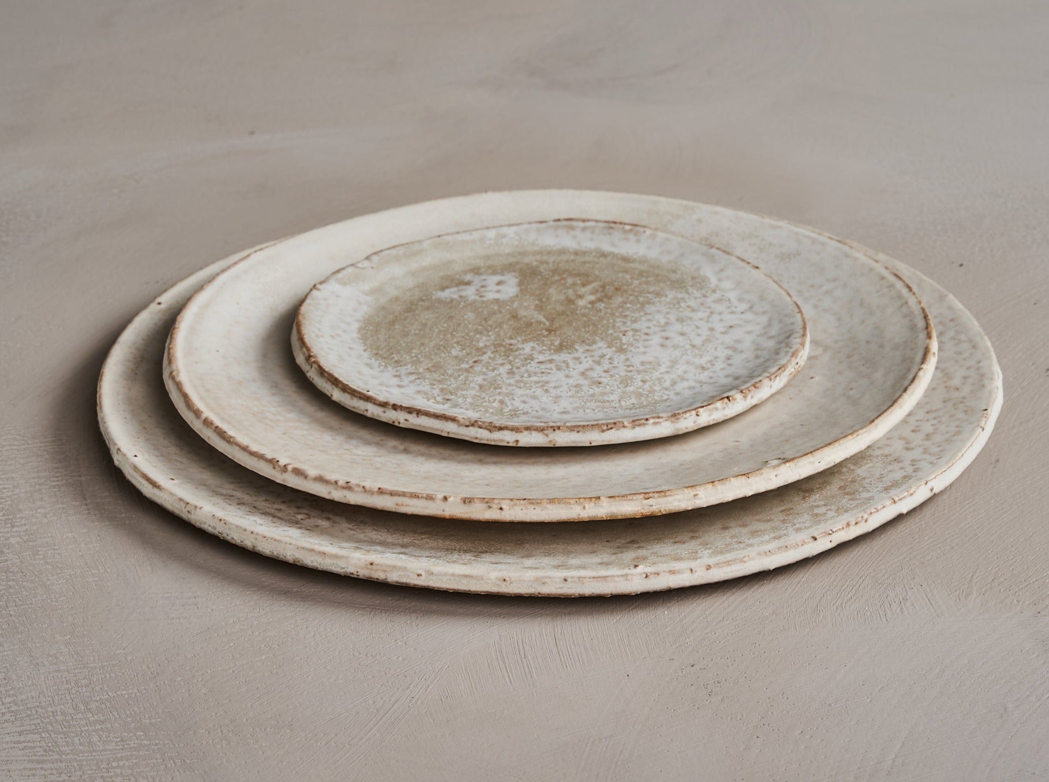 JÉRÔME HIRSON ASSIETTE PLATE / BLANC