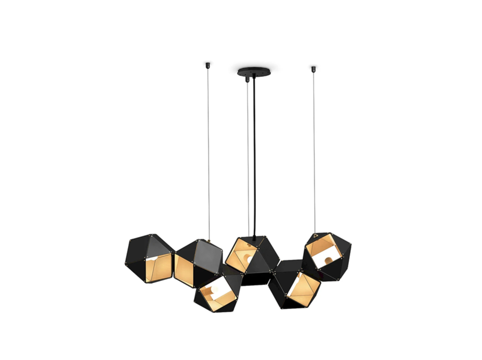 GABRIEL SCOTT WELLES STEEL LONG CHANDELIER – Garde