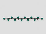 Load image into Gallery viewer, ARTICOLO TRILOGY HORIZONTAL 12 BALL WALL SCONCE W98.4&quot; x H11&quot;
