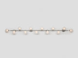 Load image into Gallery viewer, ARTICOLO TRILOGY HORIZONTAL 12 BALL WALL SCONCE W98.4&quot; x H11&quot;
