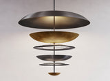 Load image into Gallery viewer, ATELIER001 CAROUSEL REGOLITH CHANDELIER Ø39.5&quot; x H39.5&quot;
