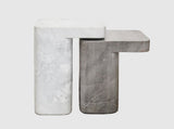 Load image into Gallery viewer, ENTE MESAS MARBLE SIDE TABLE PAIR **

