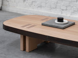 Load image into Gallery viewer, KERSTENS RIFT COFFEE TABLE / WOOD + METAL
