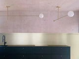 Load image into Gallery viewer, JIŘÍ KREJČIŘÍK LUNA ORBIT SWIVEL CHANDELIER W84.6&quot; x D7.9&quot; x H17.8&quot; **

