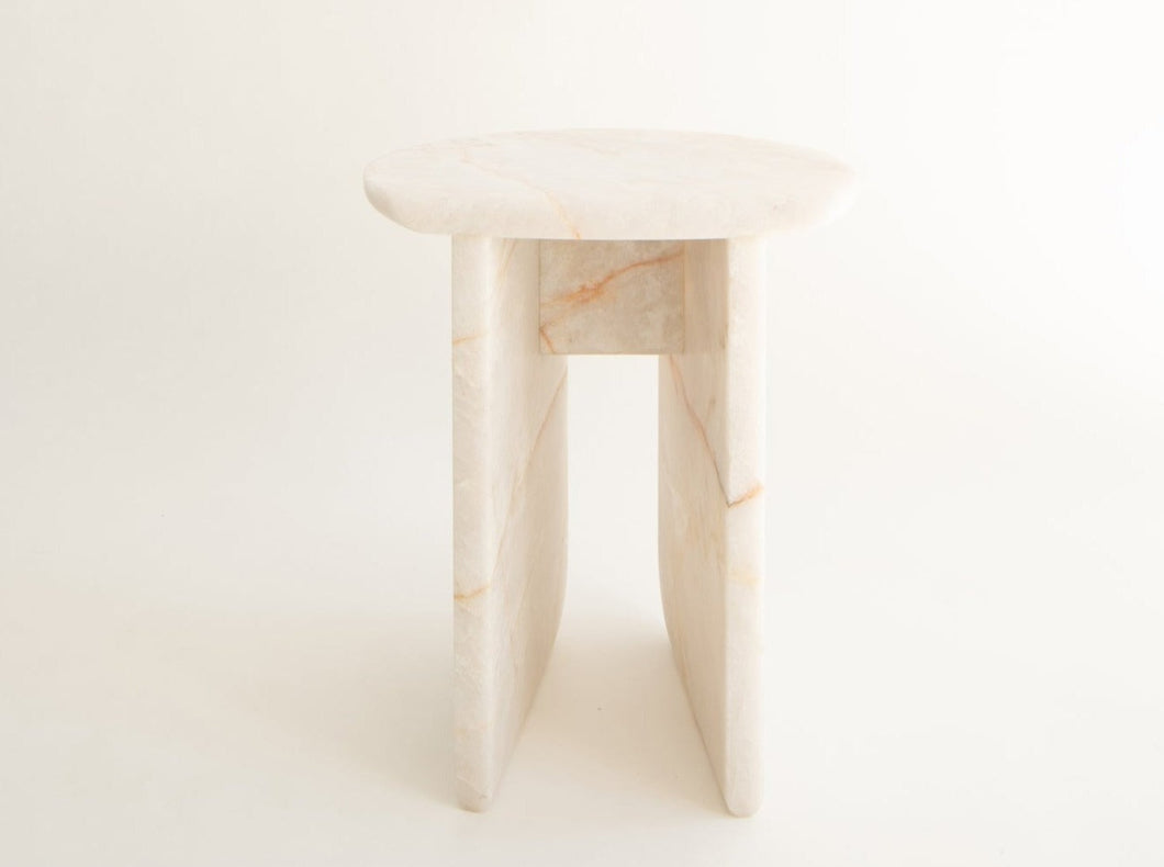 JUDE HESLIN DI LEO QUARTZ AMPLIFIER SIDE TABLE W15