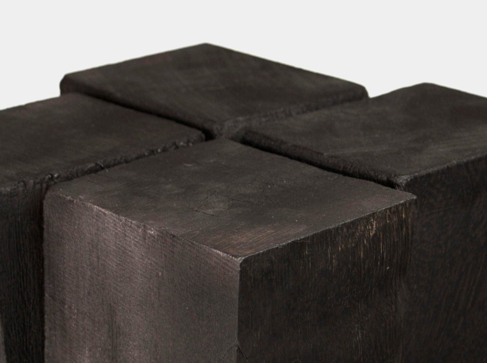 Four Legs Stool / Iroko - Thumbnail 4