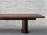 Load image into Gallery viewer, KERSTENS RIFT DINING TABLE / WOOD + METAL
