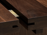 Load image into Gallery viewer, KERSTENS RIFT DINING TABLE / WOOD + METAL
