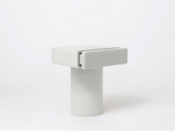 Load image into Gallery viewer, FAYE TOOGOOD ROLY-POLY NIGHTSTAND / CHALK H18.5&quot; x D12&quot; x W15&quot;
