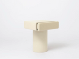 Load image into Gallery viewer, FAYE TOOGOOD ROLY-POLY NIGHTSTAND / CREAM H18.5&quot; x D12&quot; x W15&quot;
