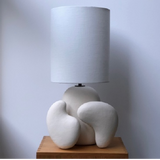 Load image into Gallery viewer, LISA VISCARDI FORMA TABLE LAMP NO.2 / CANVAS H21&quot; x W11&quot; x D7&quot; **
