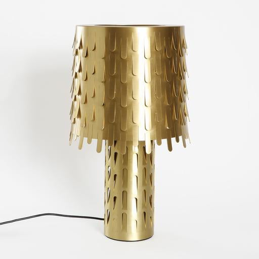 GHIDINI 1961 CAMPANA BROTHERS JACKFRUIT BRASS LAMP Ø12.2
