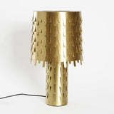 Load image into Gallery viewer, GHIDINI 1961 CAMPANA BROTHERS JACKFRUIT BRASS LAMP Ø12.2&quot; x H19.7&quot;
